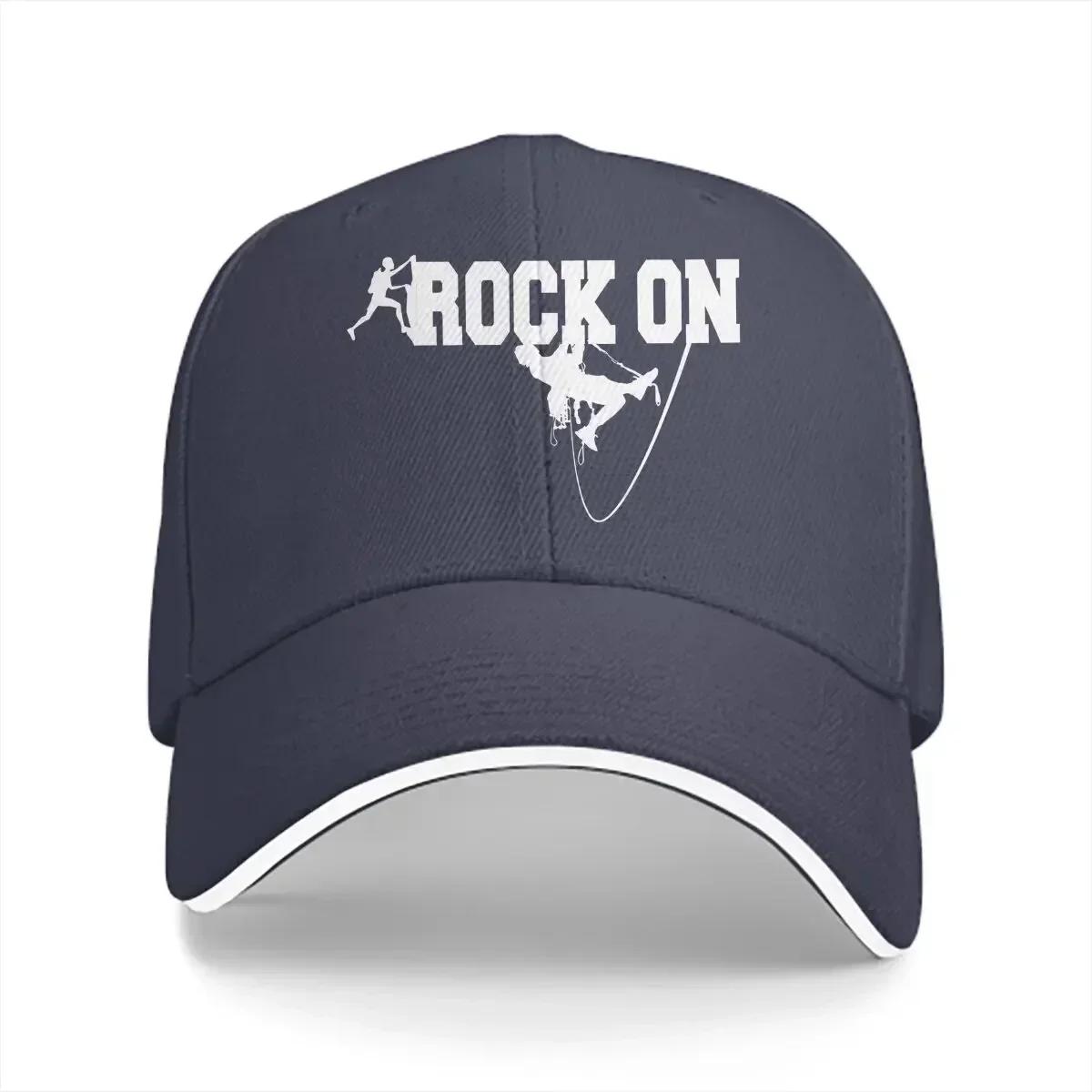 Rock On Go Climb Rock Baseball Caps Peaked Cap Mountain Climber Sun Shade Hats for Men Women One Size
Rock On Go Climb Rock Baseball Caps Peaked Cap Mountain Climber Sun Shade Hats for Men Women One Size