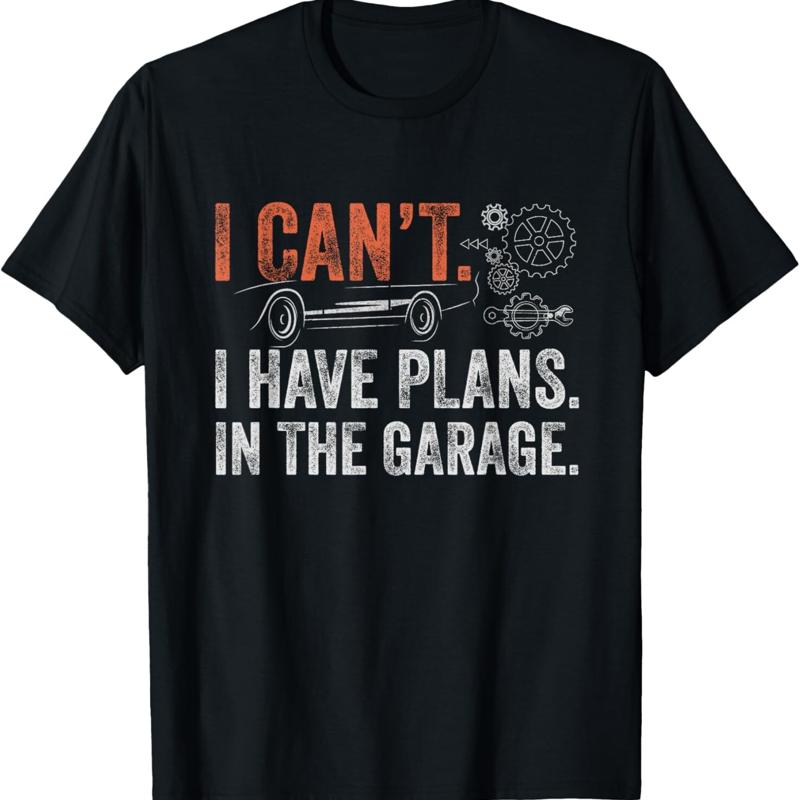 I Cant Have Plans In The Garage _ Funny Car Mechanic T Shirt - Men s Summer Cotton Graphic Tee 5XL різнокольоровий
I Cant Have Plans In The Garage _ Funny Car Mechanic T Shirt - Men s Summer Cotton Graphic Tee 5XL різнокольоровий