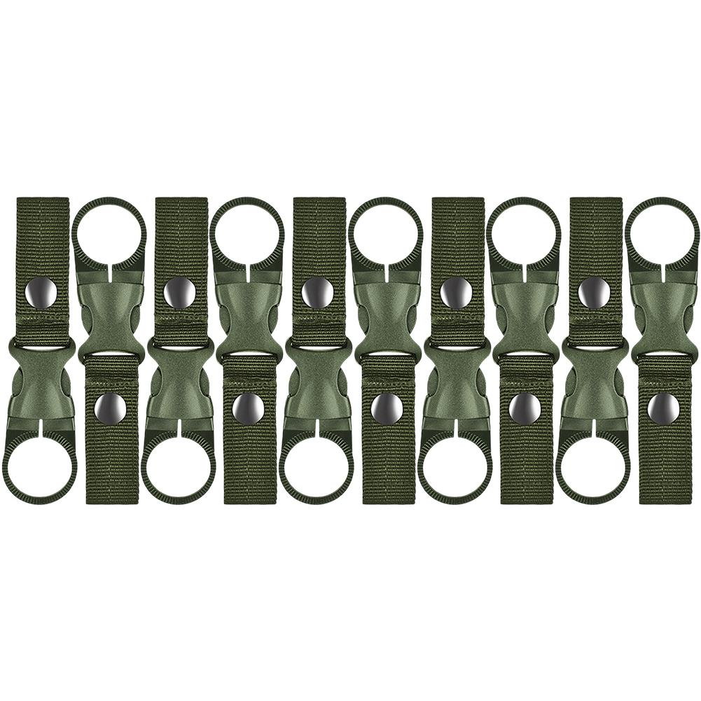 10Pcs Belt Backpack Hanger Portable Nylon Webbing Hanging Bottle Buckle Multi-Purpose Water Bottle Hook Clip for Backpack Belt зелений
10Pcs Belt Backpack Hanger Portable Nylon Webbing Hanging Bottle Buckle Multi-Purpose Water Bottle Hook Clip for Backpack Belt зелений