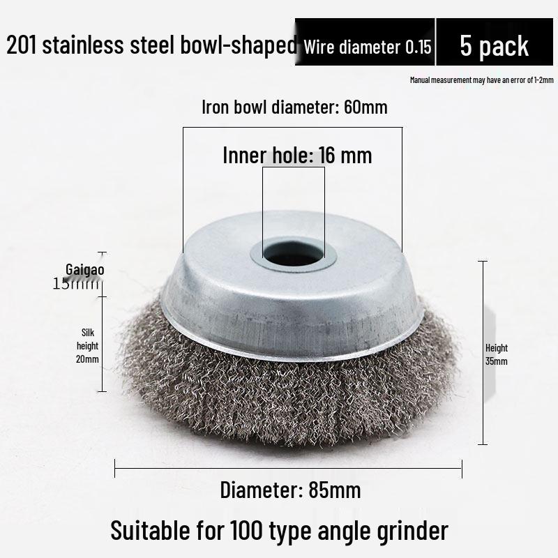 Angle Grinder Bowl Wire Wheel Brush
Angle Grinder Bowl Wire Wheel Brush