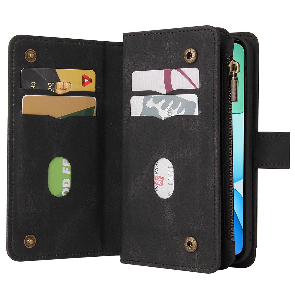 For Xiaomi Redmi 13 5G/13 4G/Note 13R 5G Zipper Wallet Case with 15 Card Slots and Strap Leather Phone Cover Pink
For Xiaomi Redmi 13 5G/13 4G/Note 13R 5G Zipper Wallet Case with 15 Card Slots and Strap Leather Phone Cover Pink