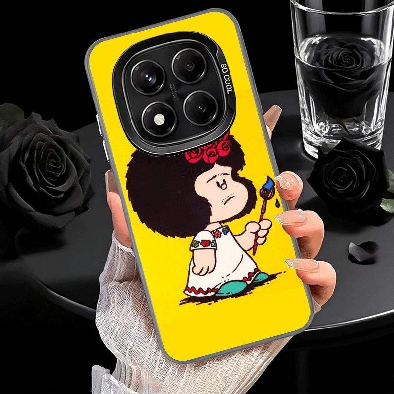 Mafalda Cartoon Cute Shockproof Phone Case for Xiaomi Redmi Note 15 14 13 12 Pro Plus 11 11S 11T 5G Cover Anti Fall Fundas Redmi Note 11T 5G
Mafalda Cartoon Cute Shockproof Phone Case for Xiaomi Redmi Note 15 14 13 12 Pro Plus 11 11S 11T 5G Cover Anti Fall Fundas Redmi Note 11T 5G