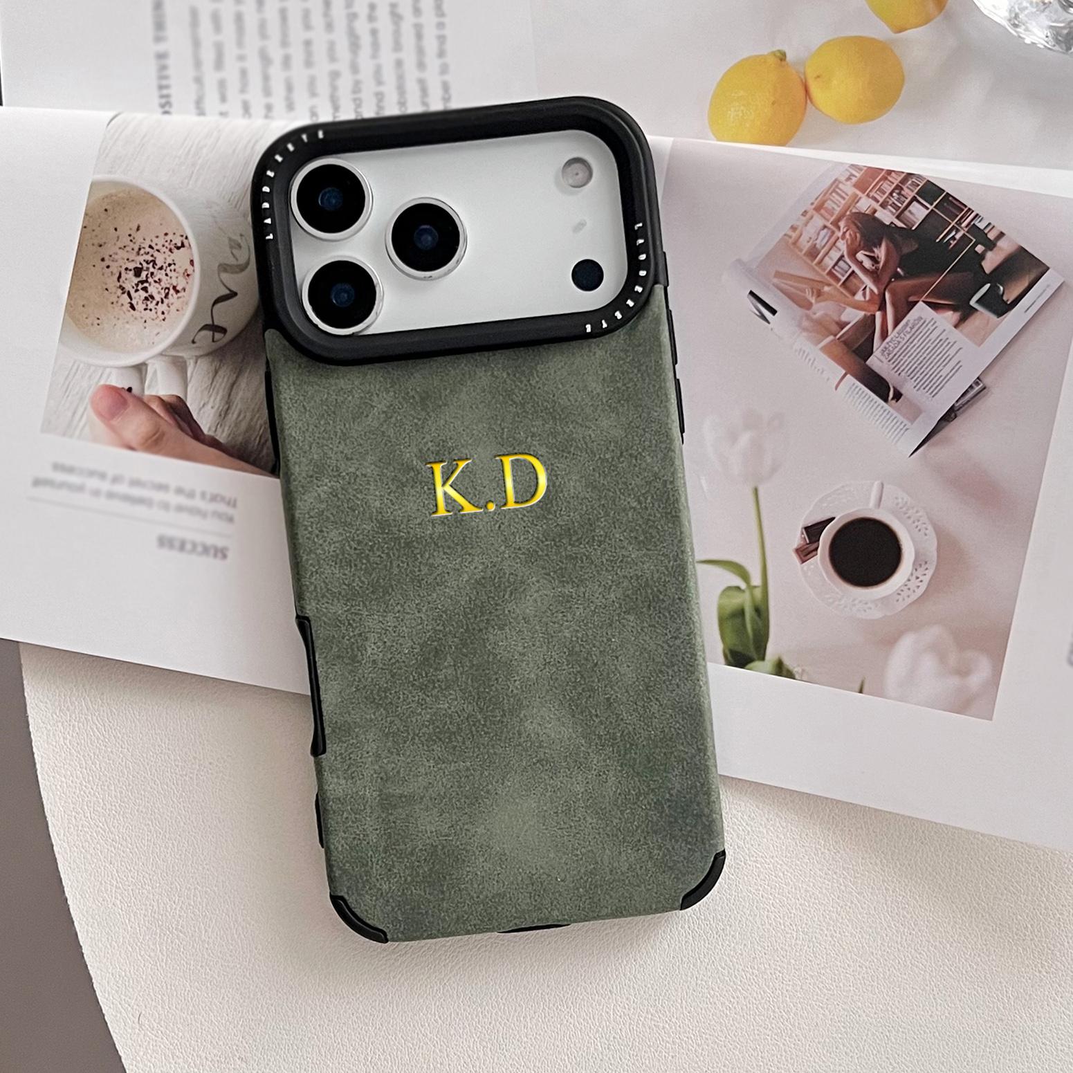 Luxury Suede Multicolored Faux Leather Custom Name Hot Gold Foil Engraved Case For iPhone 17 16 15 14 13 12 11 Pro Max Plus Air For iPhone 11
Luxury Suede Multicolored Faux Leather Custom Name Hot Gold Foil Engraved Case For iPhone 17 16 15 14 13 12 11 Pro Max Plus Air For iPhone 11