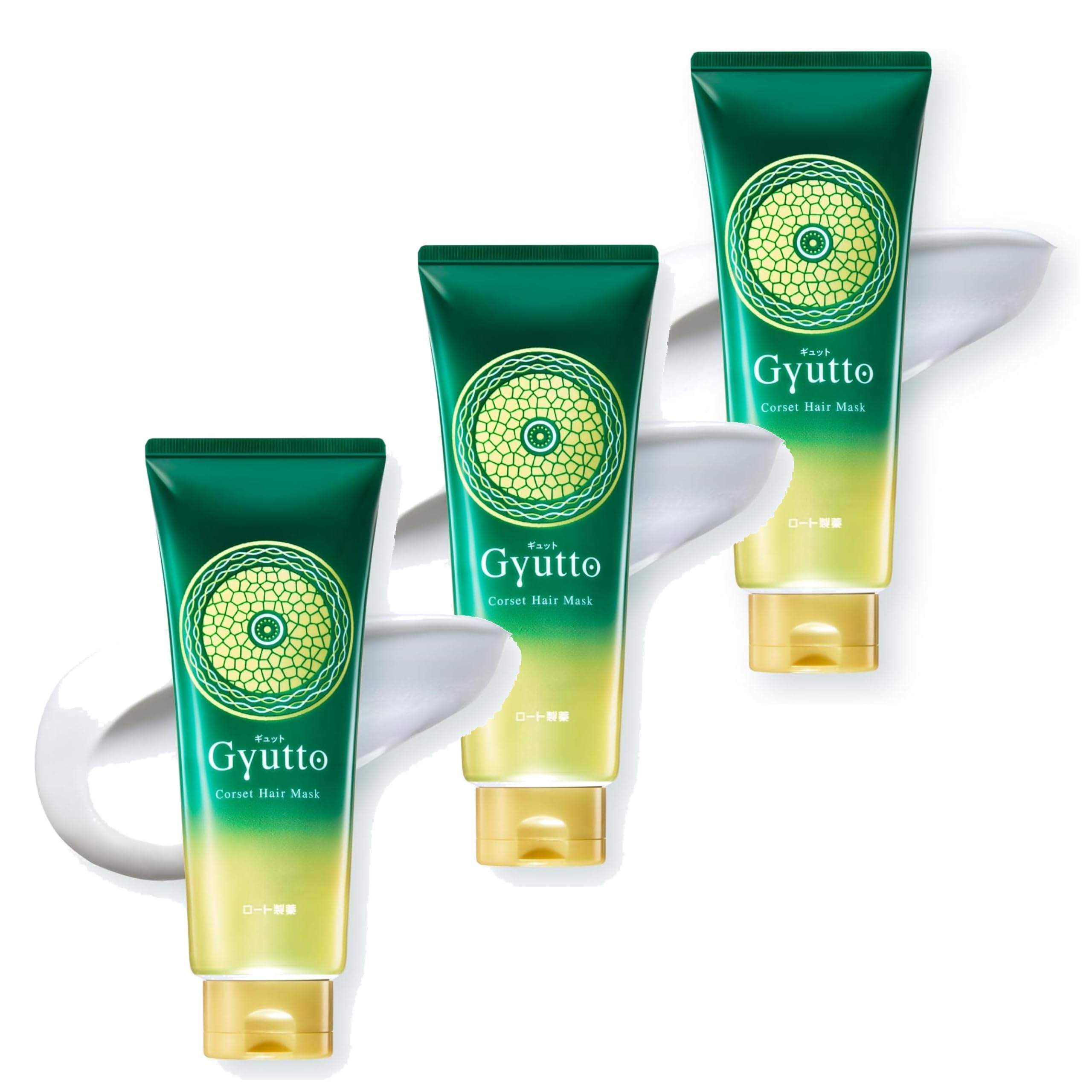 Rohto Gyutto Corset Hair Mask 200 г x 3 шт. набор Frizz care Frizzy repair Hair mask Hair pack Hair treatment hair/povelivoch
Rohto Gyutto Corset Hair Mask 200 г x 3 шт. набор Frizz care Frizzy repair Hair mask Hair pack Hair treatment hair/povelivoch