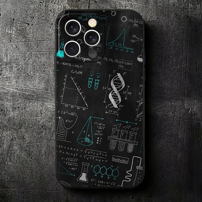 Physics Chemical Mathematics Soft Phone Case for iPhone 16 16E 17 Air 15 Pro Max 14 Plus 13 Mini 11 12 7 Black Cover Back Shell iPhone 13 Mini
Physics Chemical Mathematics Soft Phone Case for iPhone 16 16E 17 Air 15 Pro Max 14 Plus 13 Mini 11 12 7 Black Cover Back Shell iPhone 13 Mini