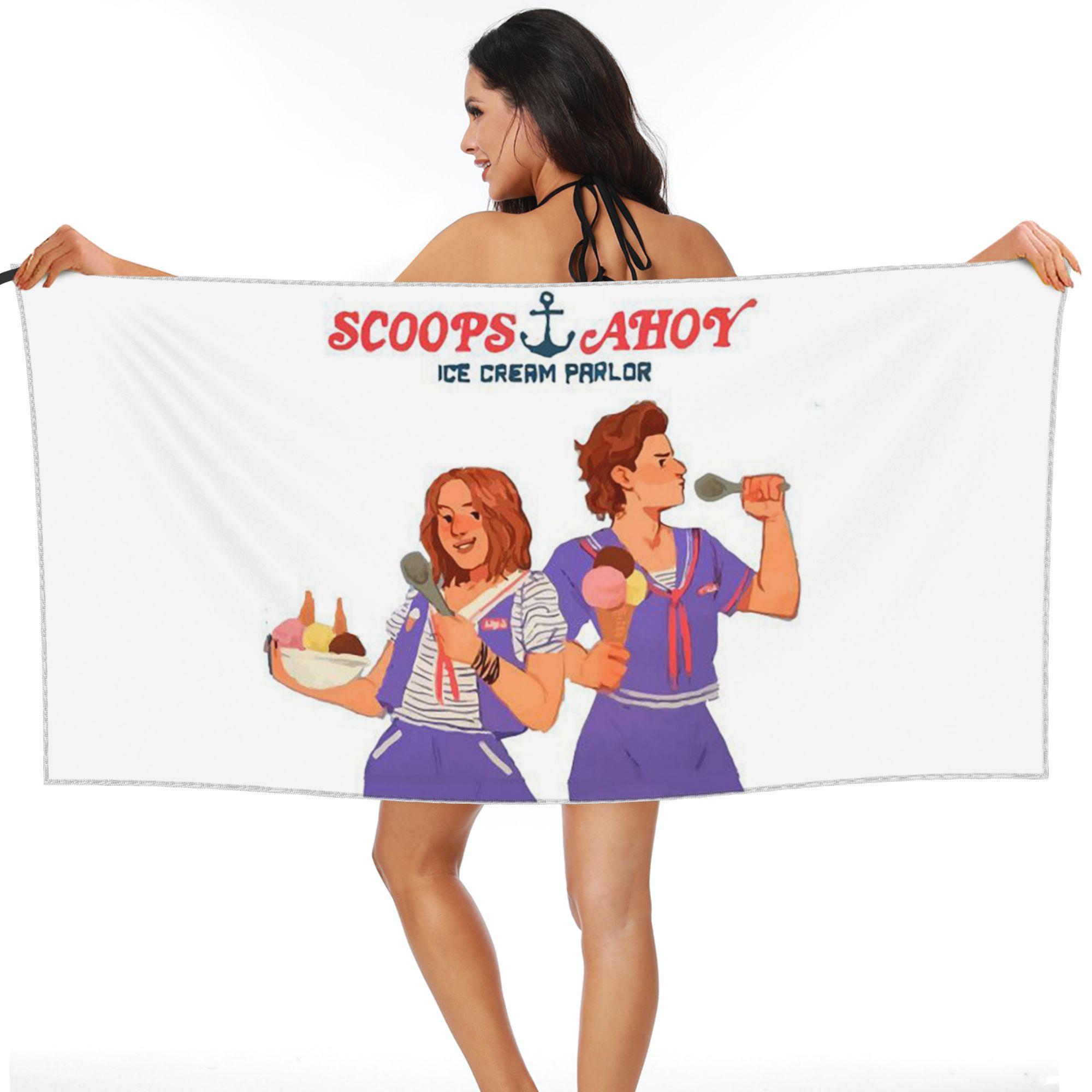Dingus by teeourguest Scoops Ahoy Beach Towel Soft Microfiber Quick Dry Absorbent Quick Towels For Bath W30*H60(CM)
Dingus by teeourguest Scoops Ahoy Beach Towel Soft Microfiber Quick Dry Absorbent Quick Towels For Bath W30*H60(CM)