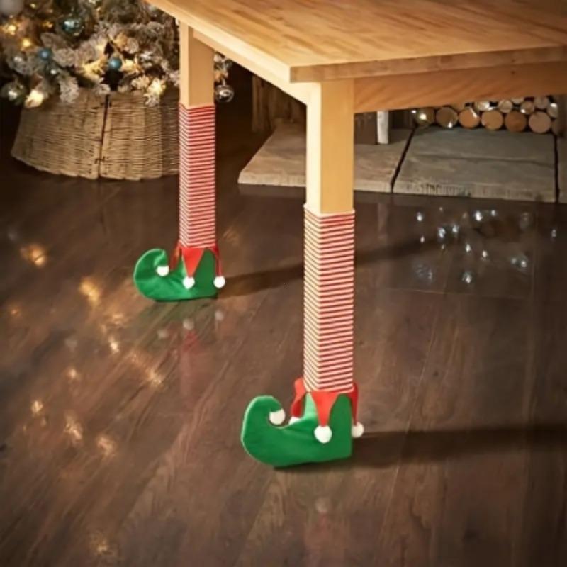 2 pieces of Christmas Elf table and chair leg covers, beautiful Christmas elf table and chair leg covers, suitable for Christmas holiday decoration
2 pieces of Christmas Elf table and chair leg covers, beautiful Christmas elf table and chair leg covers, suitable for Christmas holiday decoration