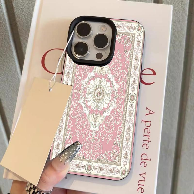 Pink Retro European Pattern Lychee Texture Phone Case For iPhone 17 16 15 14 Plus 13 12 11 Pro Max 17 Air X XR XS Silicone Cover iPhone XR
Pink Retro European Pattern Lychee Texture Phone Case For iPhone 17 16 15 14 Plus 13 12 11 Pro Max 17 Air X XR XS Silicone Cover iPhone XR
