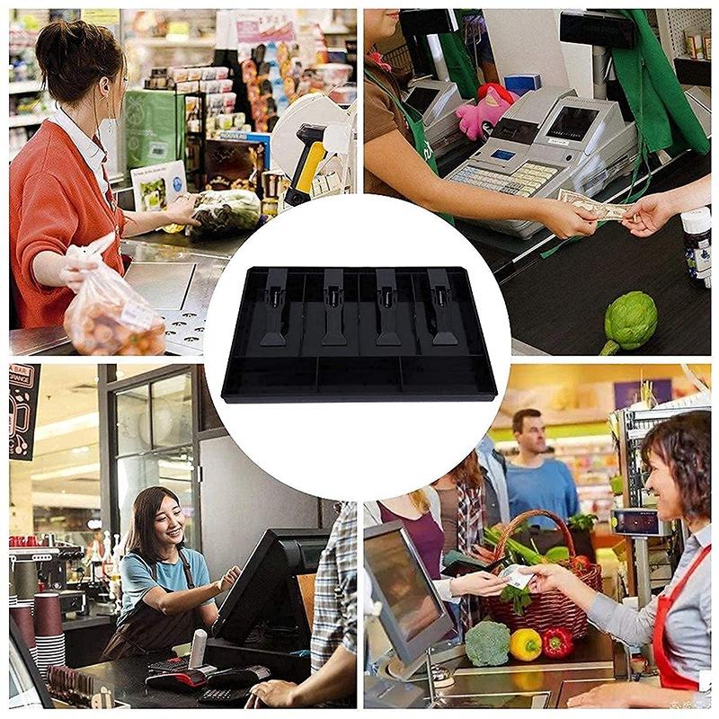BHBL Cash Register Drawer - Tray Replacement 4 Bill/3 Coin Cash Register Insert Tray,12.6 x 9.6 x 1.4Inch China Mainland
BHBL Cash Register Drawer - Tray Replacement 4 Bill/3 Coin Cash Register Insert Tray,12.6 x 9.6 x 1.4Inch China Mainland