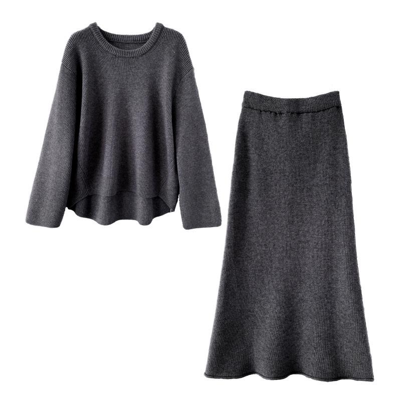 Elegant French Sophisticated Autumn-Winter Suit & Skirt Set: Comfortable, Versatile, and Chic for Daily Commute - 2 Pieces Extra Large темно-серого
Elegant French Sophisticated Autumn-Winter Suit & Skirt Set: Comfortable, Versatile, and Chic for Daily Commute - 2 Pieces Extra Large темно-серого