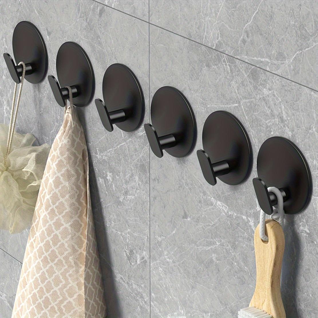 4-Piece modern black wall hanging - easy-to-install adhesive towel hooks for bathrooms, kitchens чорний
4-Piece modern black wall hanging - easy-to-install adhesive towel hooks for bathrooms, kitchens чорний