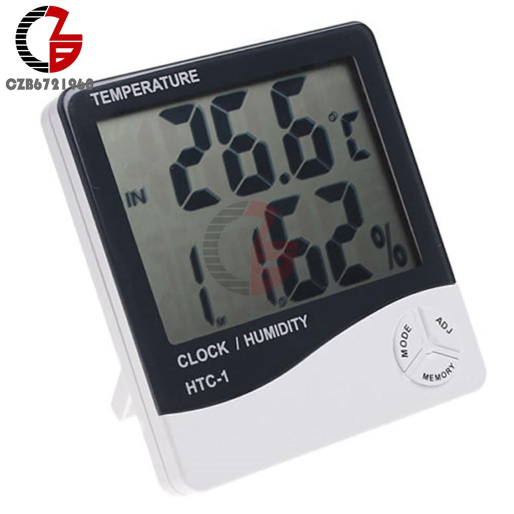 HTC-1 Digital Thermometer Hygrometer Clock Alarm/Alarm Calendar 5 Functions Large Screen Desktop Stand & Wall Mount White белый
HTC-1 Digital Thermometer Hygrometer Clock Alarm/Alarm Calendar 5 Functions Large Screen Desktop Stand & Wall Mount White белый