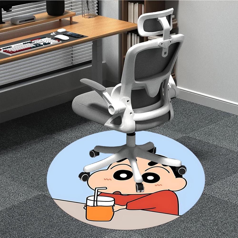 Crayon Shin-chan Office Round Area Rug, Indoor Mat Suitable For Office, Under Office Chairs Bedroom Living Room Home Decor, Room Deco188 80cm by 80cm
Crayon Shin-chan Office Round Area Rug, Indoor Mat Suitable For Office, Under Office Chairs Bedroom Living Room Home Decor, Room Deco188 80cm by 80cm