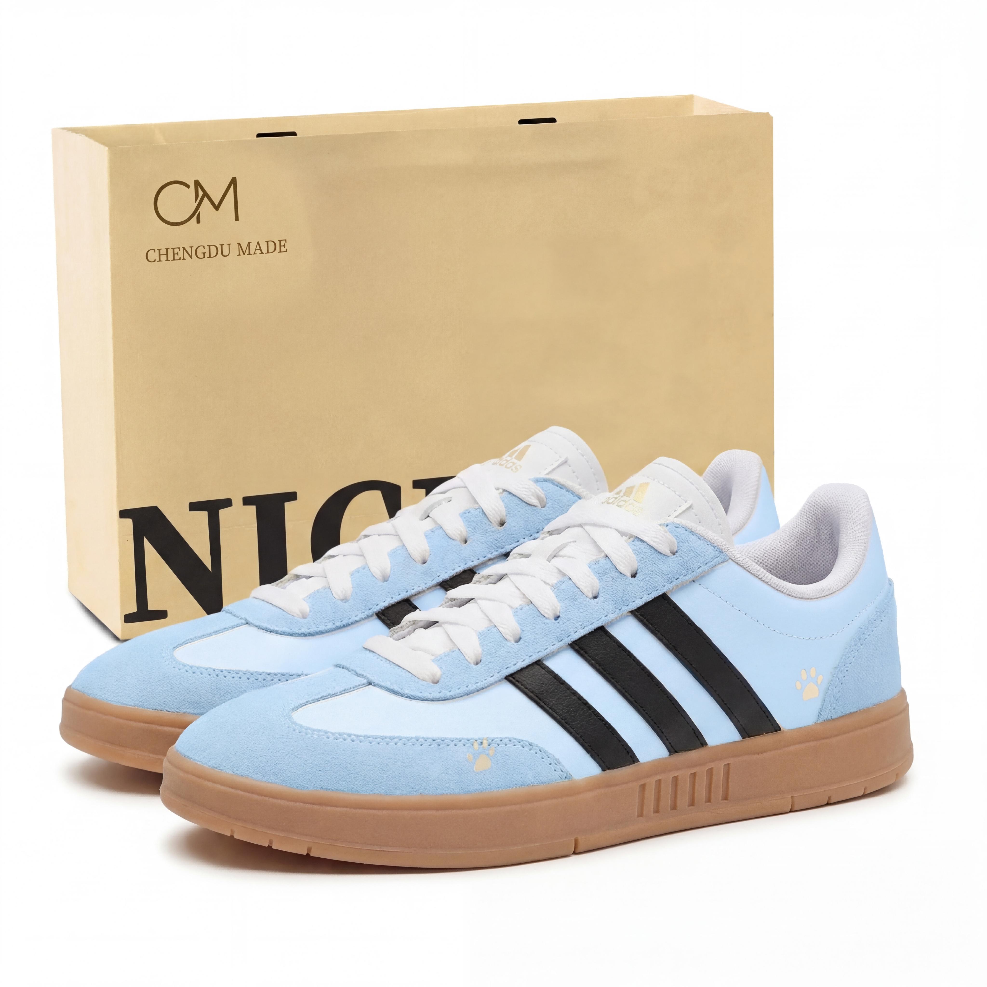 Adidas GRADAS Cute Blue Meowth Slip Resistant Low top Skateboard Shoes Unisex Light Blue IE9044(Team1567-) 36
Adidas GRADAS Cute Blue Meowth Slip Resistant Low top Skateboard Shoes Unisex Light Blue IE9044(Team1567-) 36