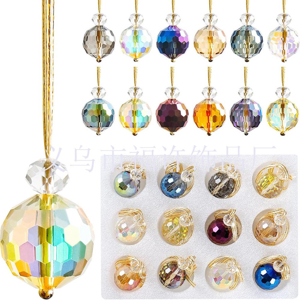 22мм Гальваническое покрытие Цветной Стеклянный Шар Подвеска Кристалл Сделай Сам Рождественское Украшение Подвеска на Рождественскую Елку One Size
22мм Гальваническое покрытие Цветной Стеклянный Шар Подвеска Кристалл Сделай Сам Рождественское Украшение Подвеска на Рождественскую Елку One Size