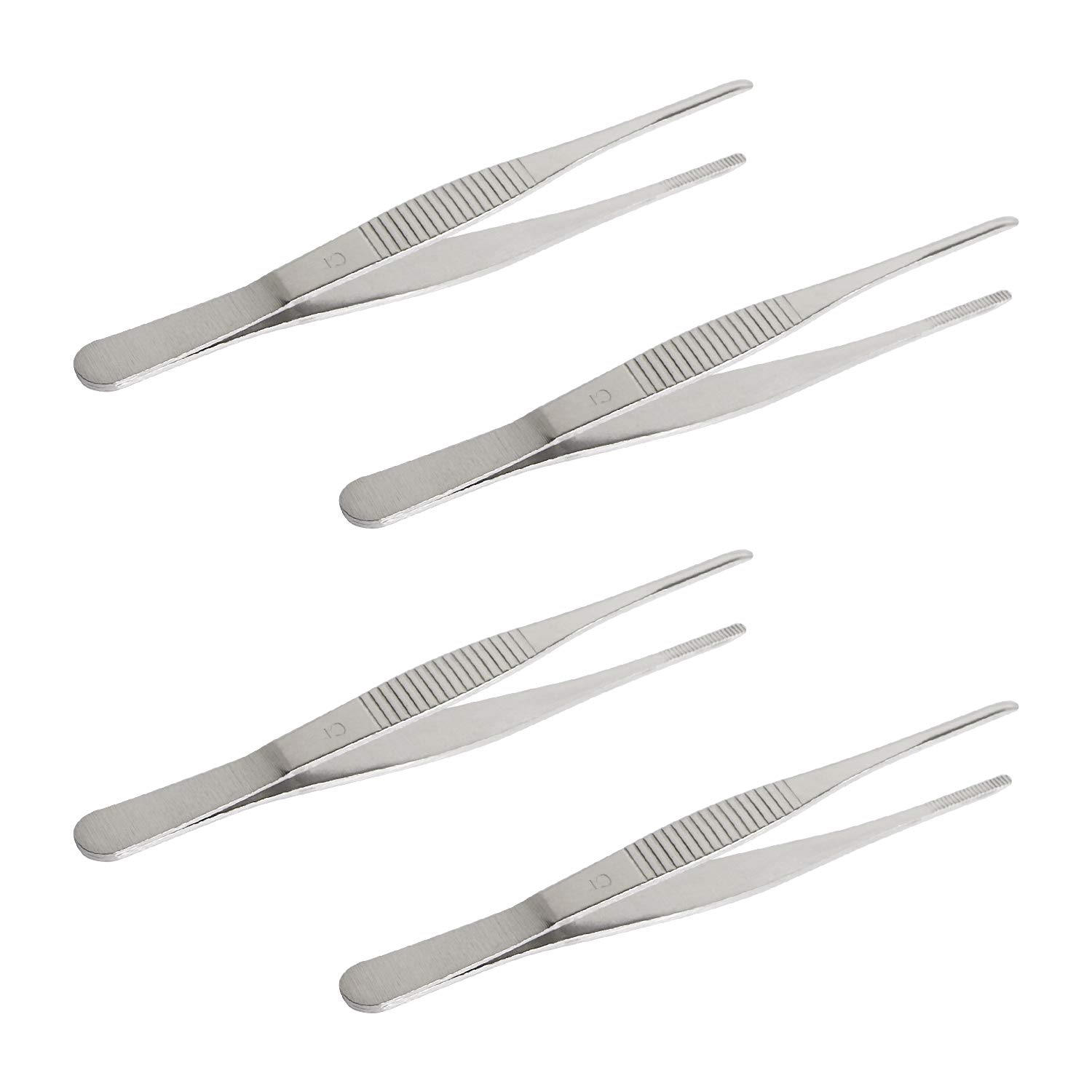 Stainless Steel Straight Blunt Tweezers with Precision Horizontal Serrated for and Other Auxiliary 4 Pieces Aoje-Link Tips, Repairs, BBQs, Tools,
Stainless Steel Straight Blunt Tweezers with Precision Horizontal Serrated for and Other Auxiliary 4 Pieces Aoje-Link Tips, Repairs, BBQs, Tools,