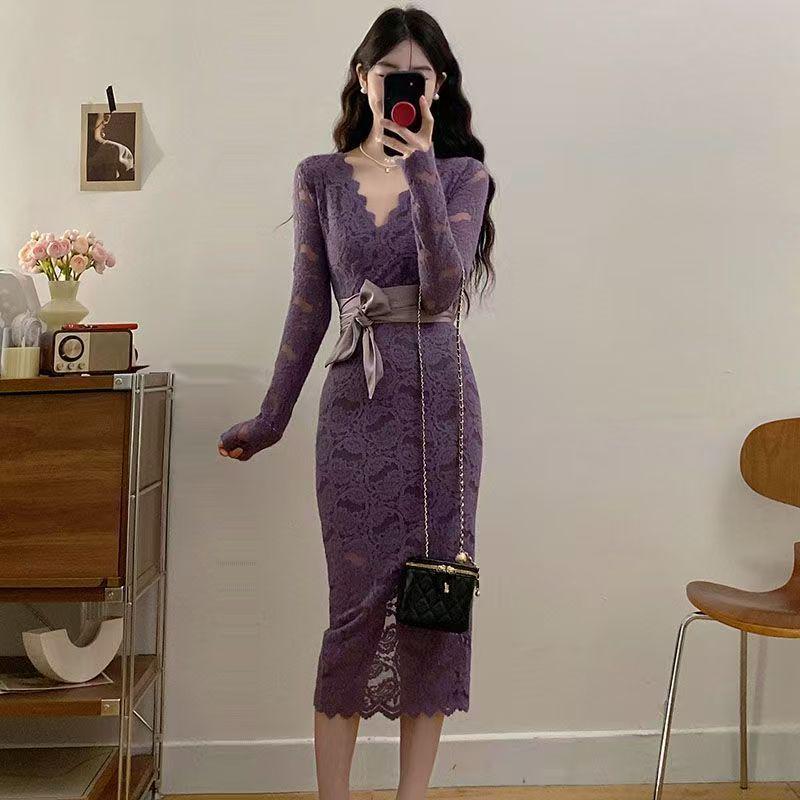 2025 French Plus Size Sexy Slimming Lace Dress for Mature Women - Hot Style Socialite Outfit 3XL (150-165 kg)
2025 French Plus Size Sexy Slimming Lace Dress for Mature Women - Hot Style Socialite Outfit 3XL (150-165 kg)