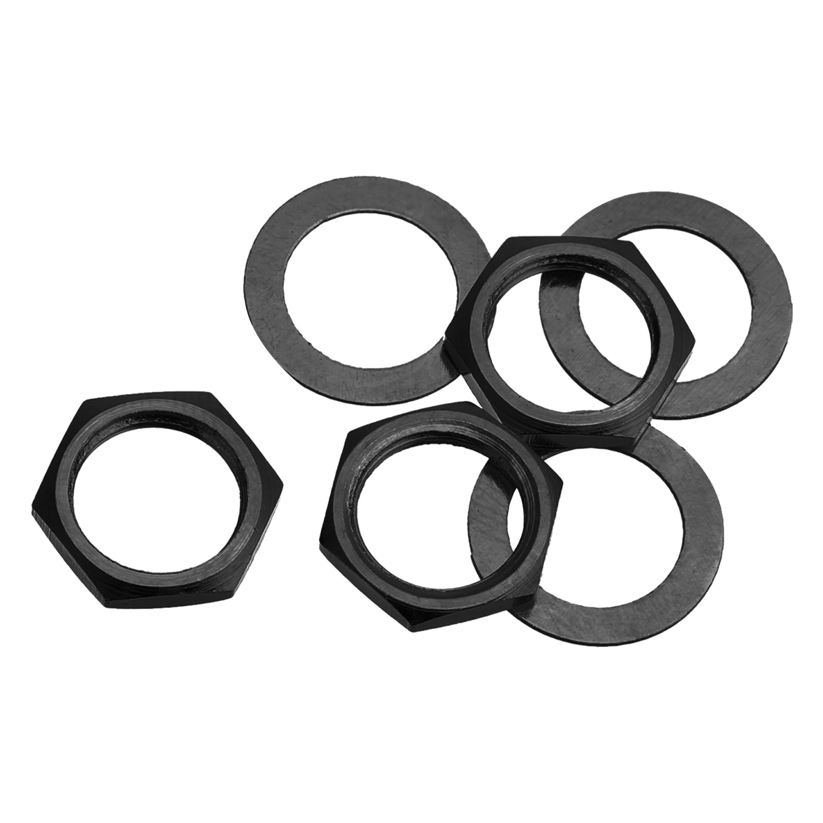 uxcell Guitar Nuts and Washers Guitar Jack Socket Nuts Black for Guitar Bass 3 Sets 3/8 Input/Output
uxcell Guitar Nuts and Washers Guitar Jack Socket Nuts Black for Guitar Bass 3 Sets 3/8 Input/Output