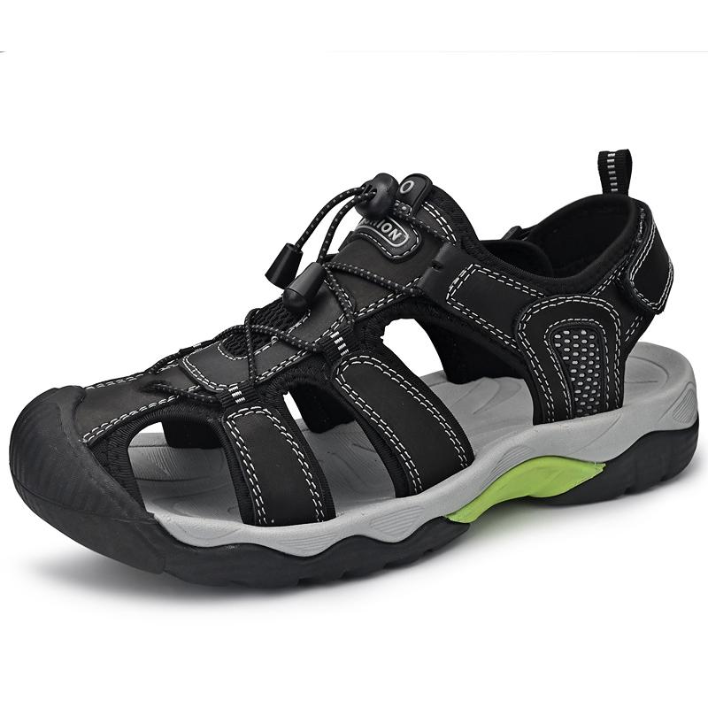 Summer Genuine Leather Men Sandals Outdoor Casual Non-slip Men s Wading Shoes Lightweight Breathable Men s Beach Sandals 38 чёрный
Summer Genuine Leather Men Sandals Outdoor Casual Non-slip Men s Wading Shoes Lightweight Breathable Men s Beach Sandals 38 чёрный