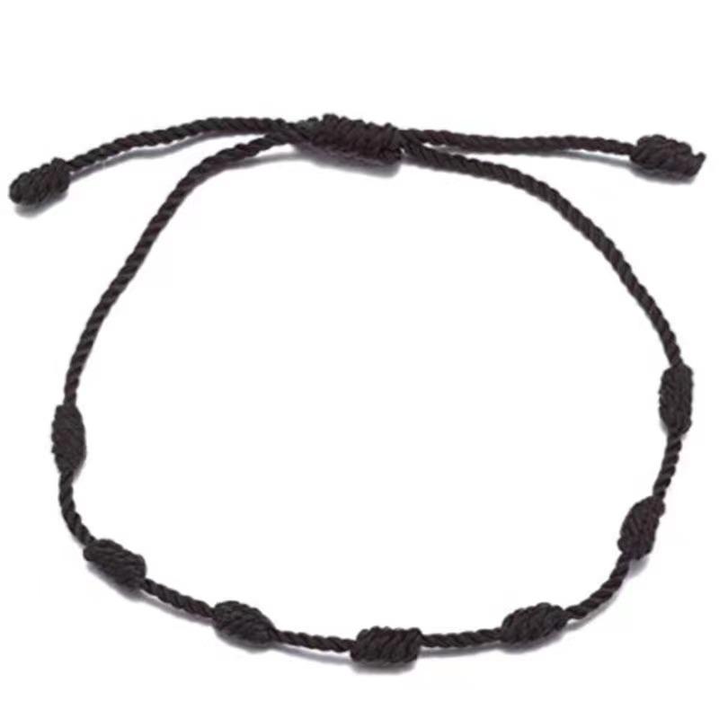 7-Knot Handmade Adjustable Lucky Bracelet for Couples and Friends
7-Knot Handmade Adjustable Lucky Bracelet for Couples and Friends