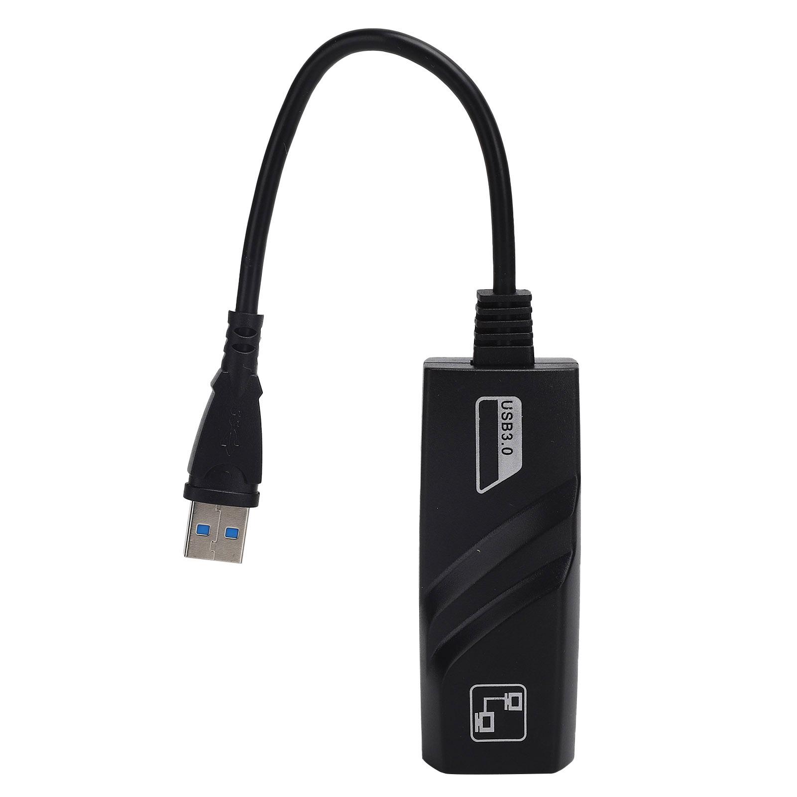 Адаптер Ethernet USB3.0 до RJ45 Gigabit Wired Зовнішня мережева карта Комп’ютерні аксесуари
Адаптер Ethernet USB3.0 до RJ45 Gigabit Wired Зовнішня мережева карта Комп’ютерні аксесуари