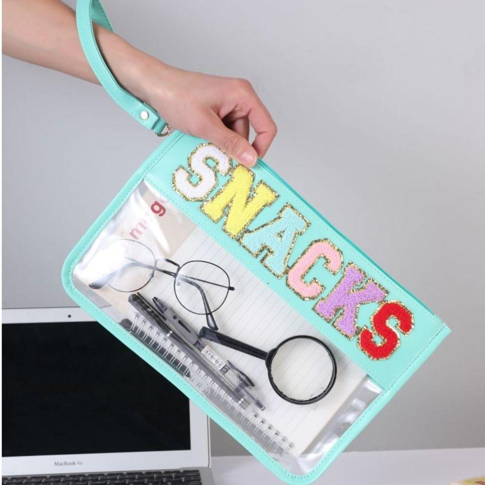 Pouch Cosmetic Organizer Travel Stuff Purse Letter Pouch Cosmetic Bag Clear Zipper Pouch Makeup Bag
Pouch Cosmetic Organizer Travel Stuff Purse Letter Pouch Cosmetic Bag Clear Zipper Pouch Makeup Bag