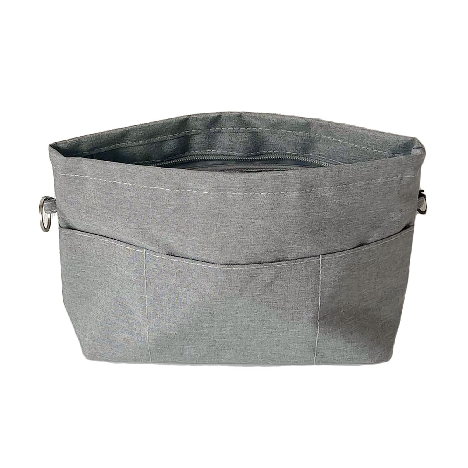 TRAX SHOP Bag-in-Bag Inner Bag, Lightweight, Divided, Organized, Deep, 13 Pockets, Zippered (Gray)
TRAX SHOP Bag-in-Bag Inner Bag, Lightweight, Divided, Organized, Deep, 13 Pockets, Zippered (Gray)