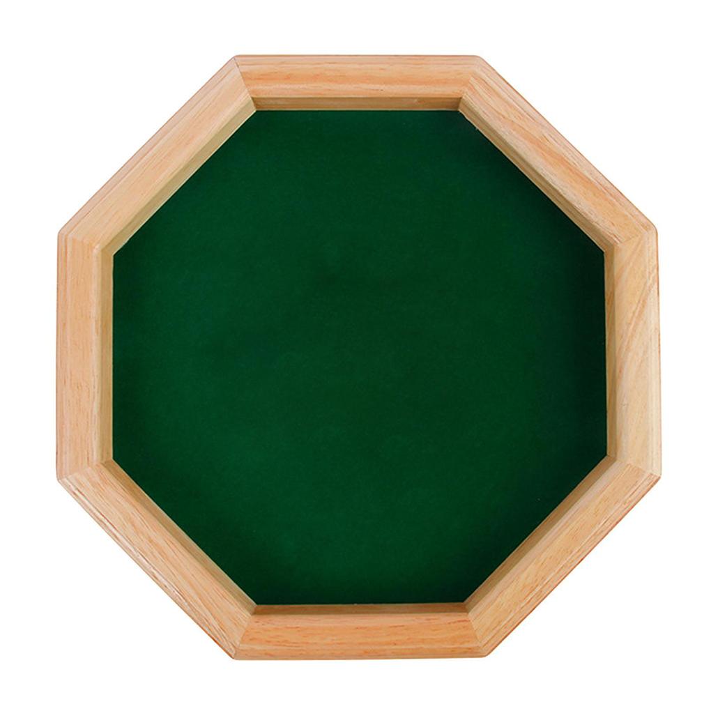Wooden Dice Tray,Wooden Octagonal Dice Board Game for Family Night Dice Game Dice for Party and Party Supplies
Wooden Dice Tray,Wooden Octagonal Dice Board Game for Family Night Dice Game Dice for Party and Party Supplies