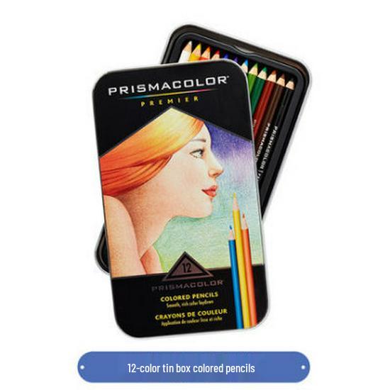 Prismacolor Colored Pencils Set - 12, 24, or 48 Colors in Iron Box, Brand New 4B
Prismacolor Colored Pencils Set - 12, 24, or 48 Colors in Iron Box, Brand New 4B