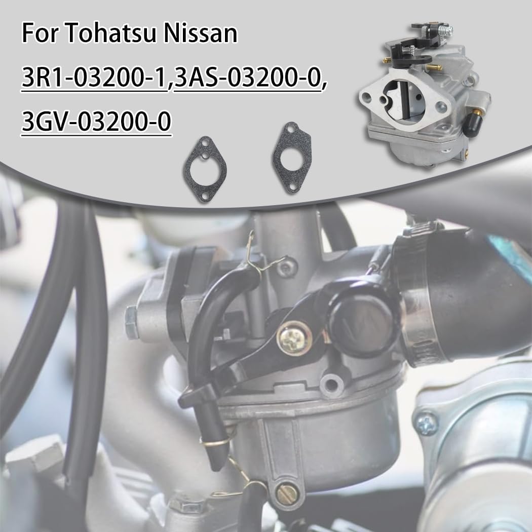 3R1032001 Boat Motor Carburetor Compatible with Mercury Mariner 3.5HP 4HP 5HP 6HP Outboard Nissan Tohatsu MF3.5 MFS4 MFS5 NFS4 4 Stroke Replace
3R1032001 Boat Motor Carburetor Compatible with Mercury Mariner 3.5HP 4HP 5HP 6HP Outboard Nissan Tohatsu MF3.5 MFS4 MFS5 NFS4 4 Stroke Replace