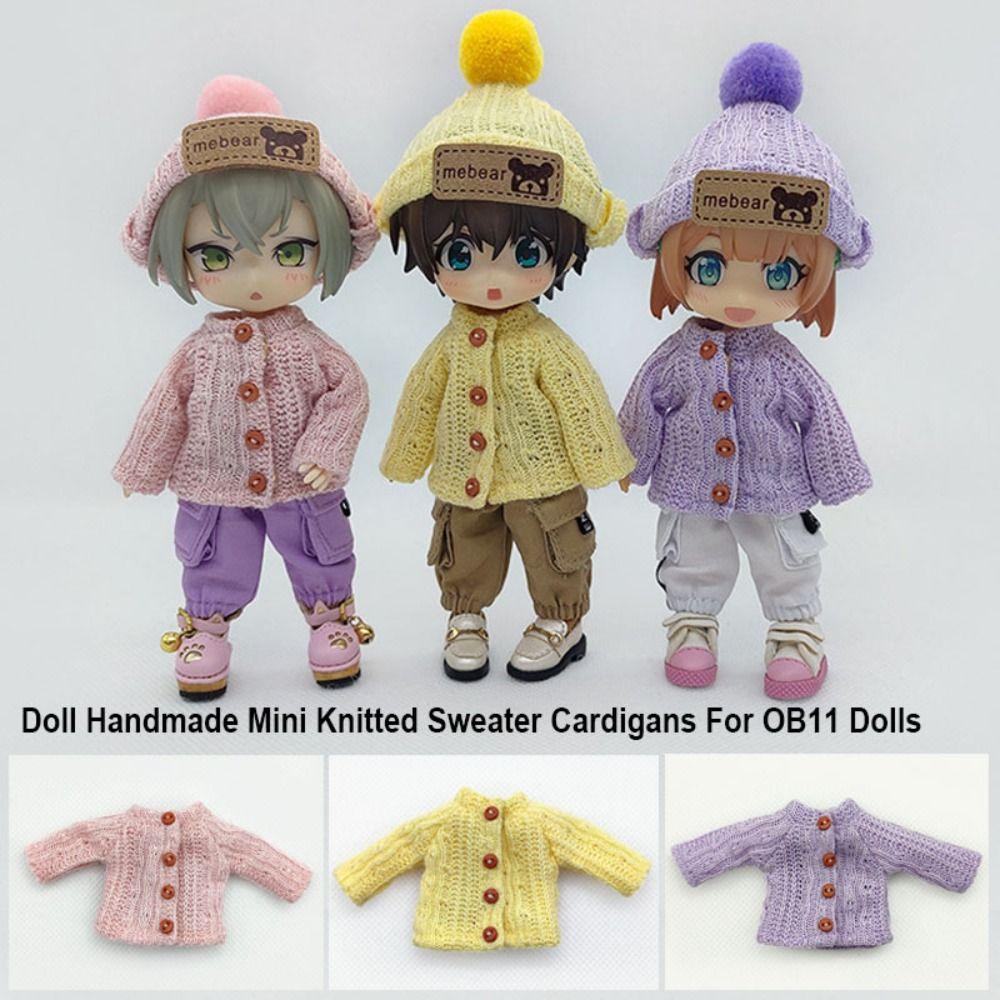 Multicolored Accessories Tops Handmade Casual Clothes for 1/11 1/12 Dolls For OB11 Dolls фіолетовий
Multicolored Accessories Tops Handmade Casual Clothes for 1/11 1/12 Dolls For OB11 Dolls фіолетовий