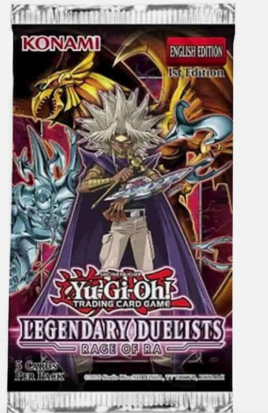 Легендарная карточная игра Duelist Rage of Ra, 36 бустеров по 5 карт в каждом Yu-Gi-Oh! красный
Легендарная карточная игра Duelist Rage of Ra, 36 бустеров по 5 карт в каждом Yu-Gi-Oh! красный