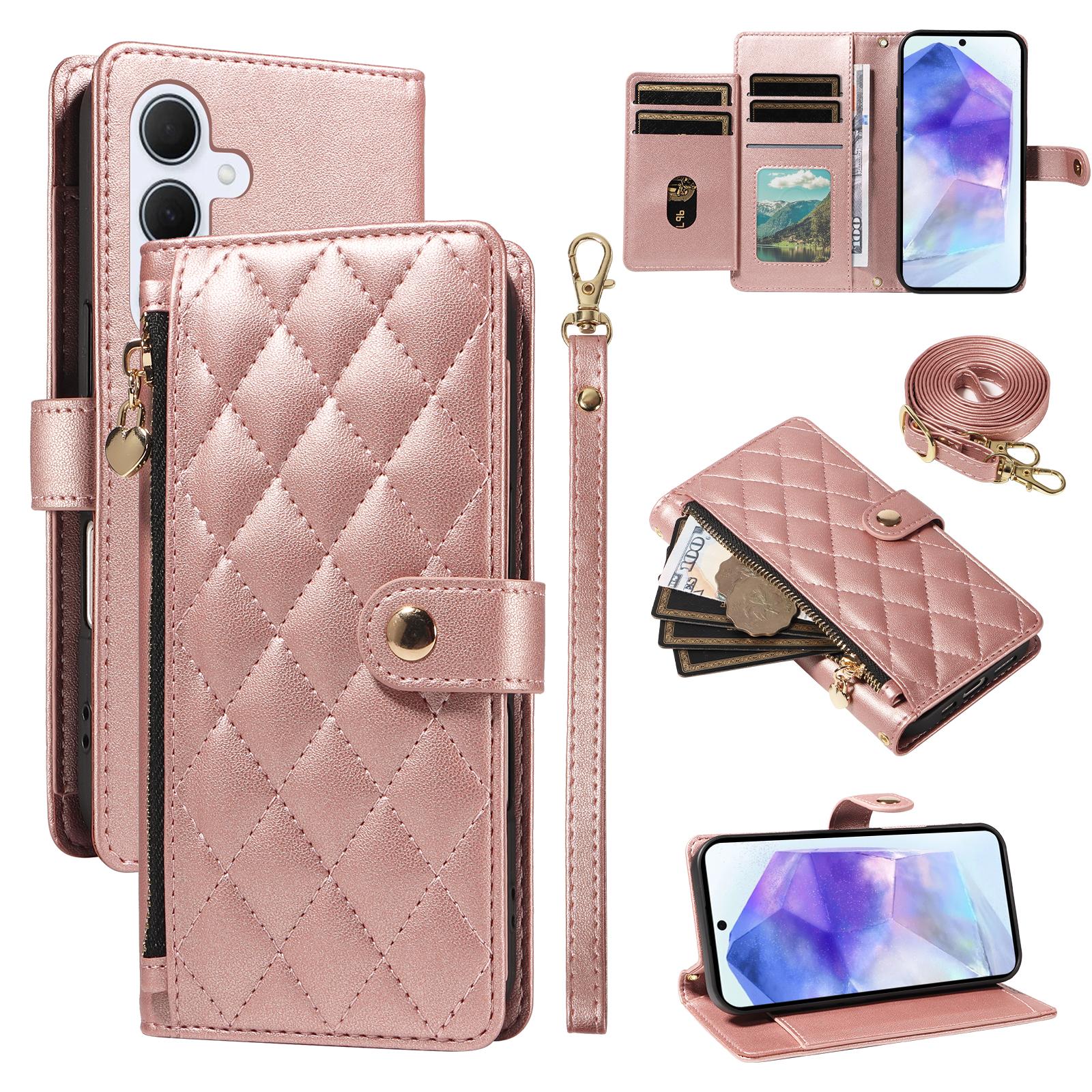 For Samsung Galaxy A55 5G Wallet Case with Straps, Rhombus Leather Stand Phone Cover G
For Samsung Galaxy A55 5G Wallet Case with Straps, Rhombus Leather Stand Phone Cover G