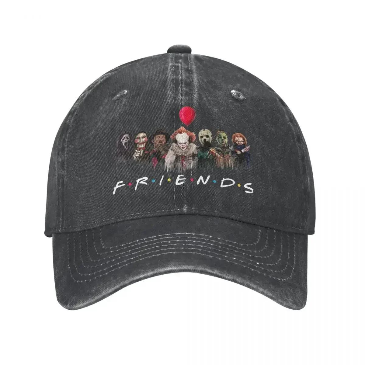 Horror Friends Halloween Pennywise Unisex Women Baseball Caps Jason Voorhees Distressed Washed Hats Cap Outdoor Soft Headwear One Size
Horror Friends Halloween Pennywise Unisex Women Baseball Caps Jason Voorhees Distressed Washed Hats Cap Outdoor Soft Headwear One Size
