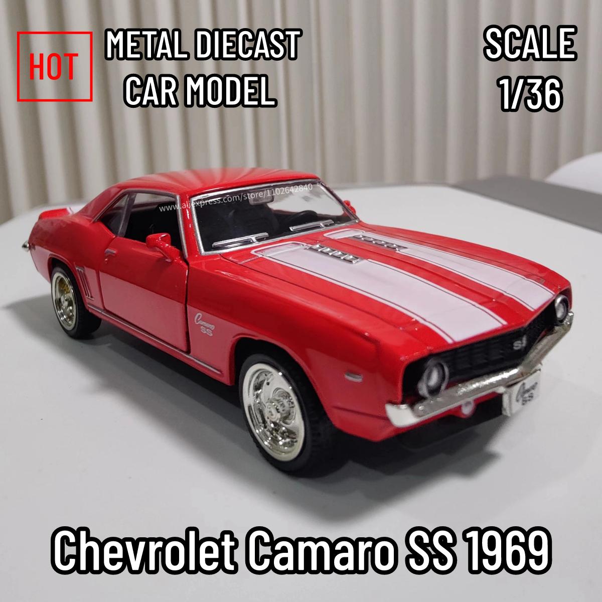 1:36 Репліка моделі автомобіля Chevrolet Camaro SS 1969 Масштабна металева лита під тиском мініатюрна художня колекція транспортних засобів Різдвяний подарунок Іграшка-хлопчик
1:36 Репліка моделі автомобіля Chevrolet Camaro SS 1969 Масштабна металева лита під тиском мініатюрна художня колекція транспортних засобів Різдвяний подарунок Іграшка-хлопчик