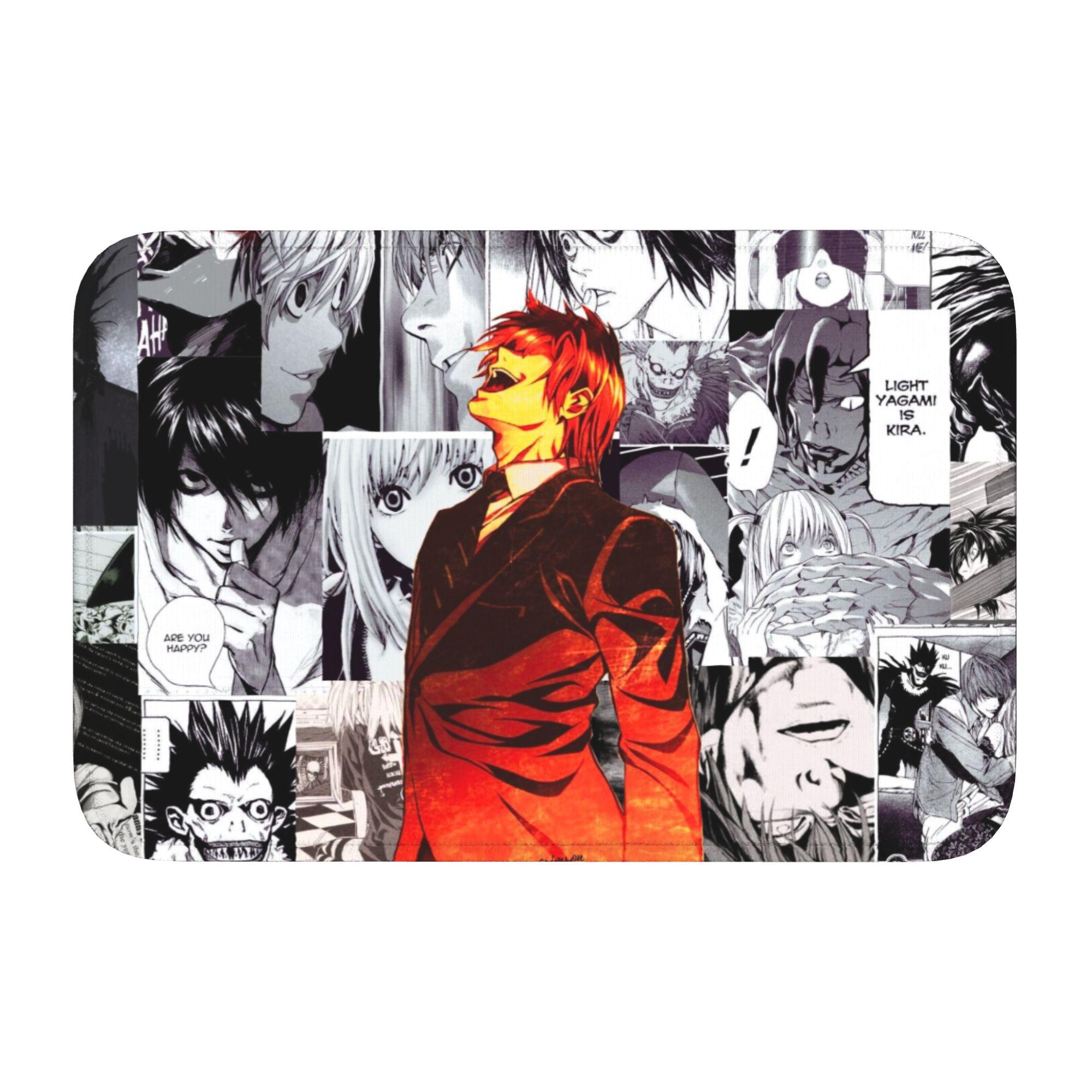 Deathes Anime Note Front Door Floor Entrance Welcome Mats Indoor Kitchen Bath Doormat Toilet Living Room Carpet Rug Footpad 60cm x 90cm
Deathes Anime Note Front Door Floor Entrance Welcome Mats Indoor Kitchen Bath Doormat Toilet Living Room Carpet Rug Footpad 60cm x 90cm
