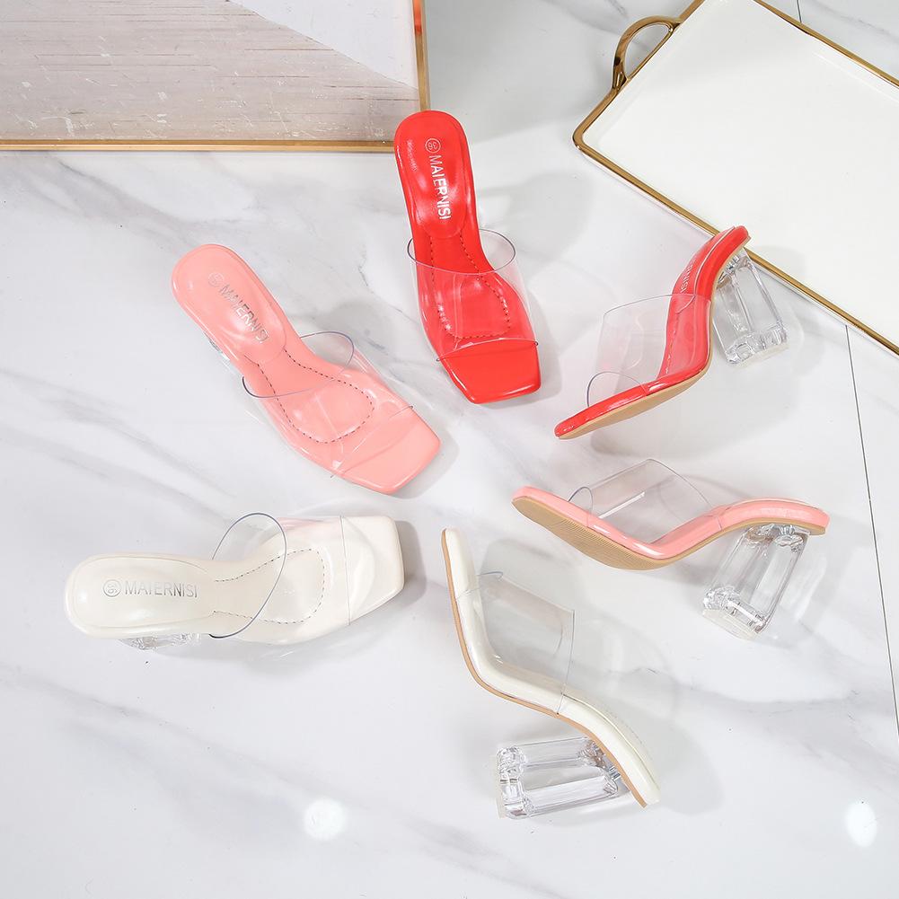 Women s shoes large size fish mouth high heel sandals thick heel daily versatile models 36
Women s shoes large size fish mouth high heel sandals thick heel daily versatile models 36
