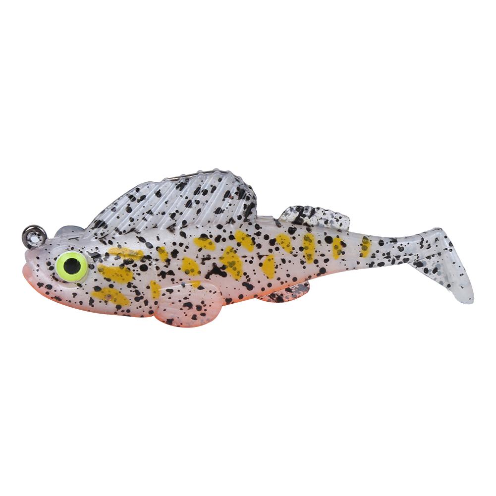 7cm Artificial Simulation Mudskipper Soft Fishing Lure Bait Anti Hanging T Tail Mandarin Fish(Lure Bait black)
7cm Artificial Simulation Mudskipper Soft Fishing Lure Bait Anti Hanging T Tail Mandarin Fish(Lure Bait black)