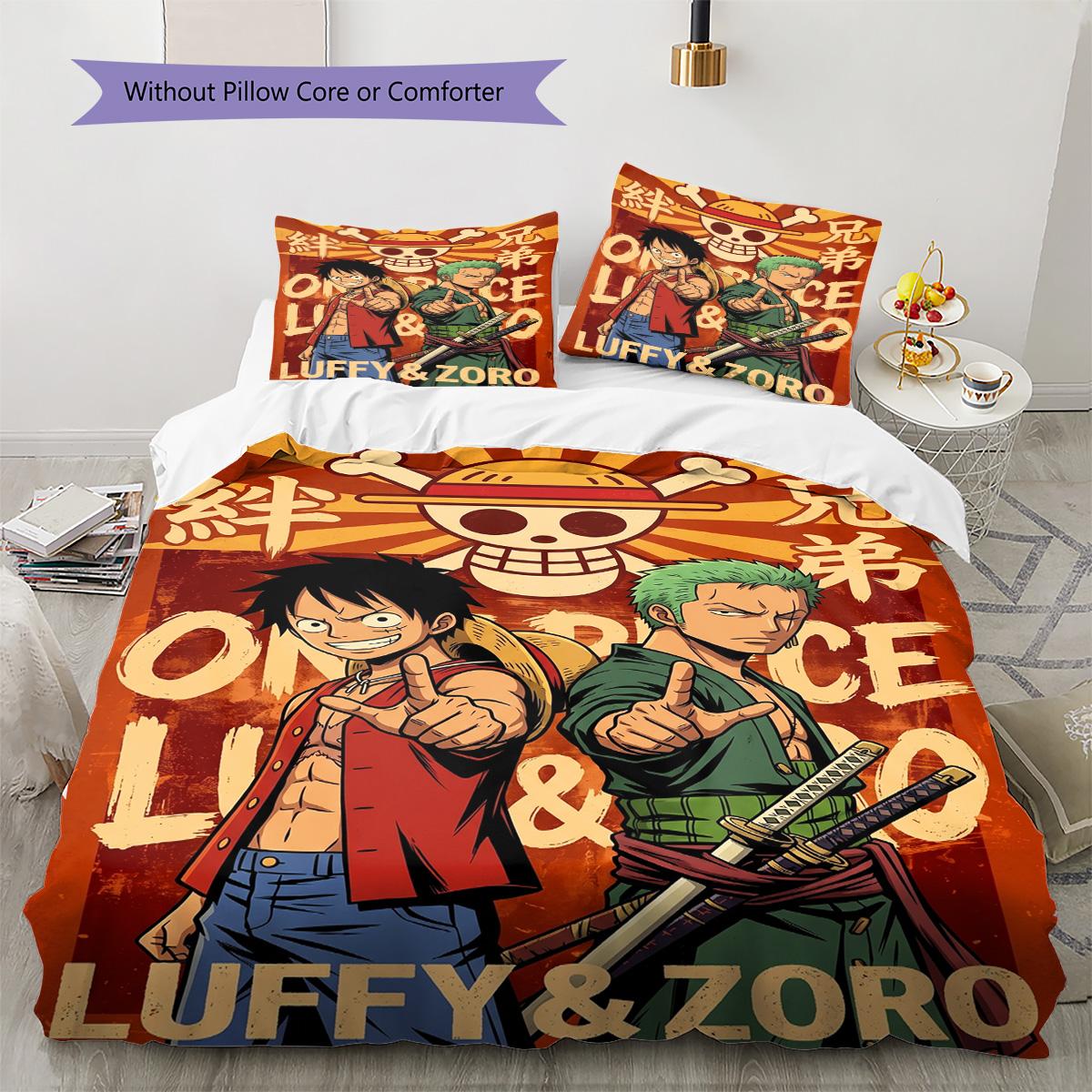 One Piece Pillowcase & Duvet Cover Set for Home Decor Birthday Gift (1 * duvet cover + 2 * pillowcase, without core) 135x200cm
One Piece Pillowcase & Duvet Cover Set for Home Decor Birthday Gift (1 * duvet cover + 2 * pillowcase, without core) 135x200cm