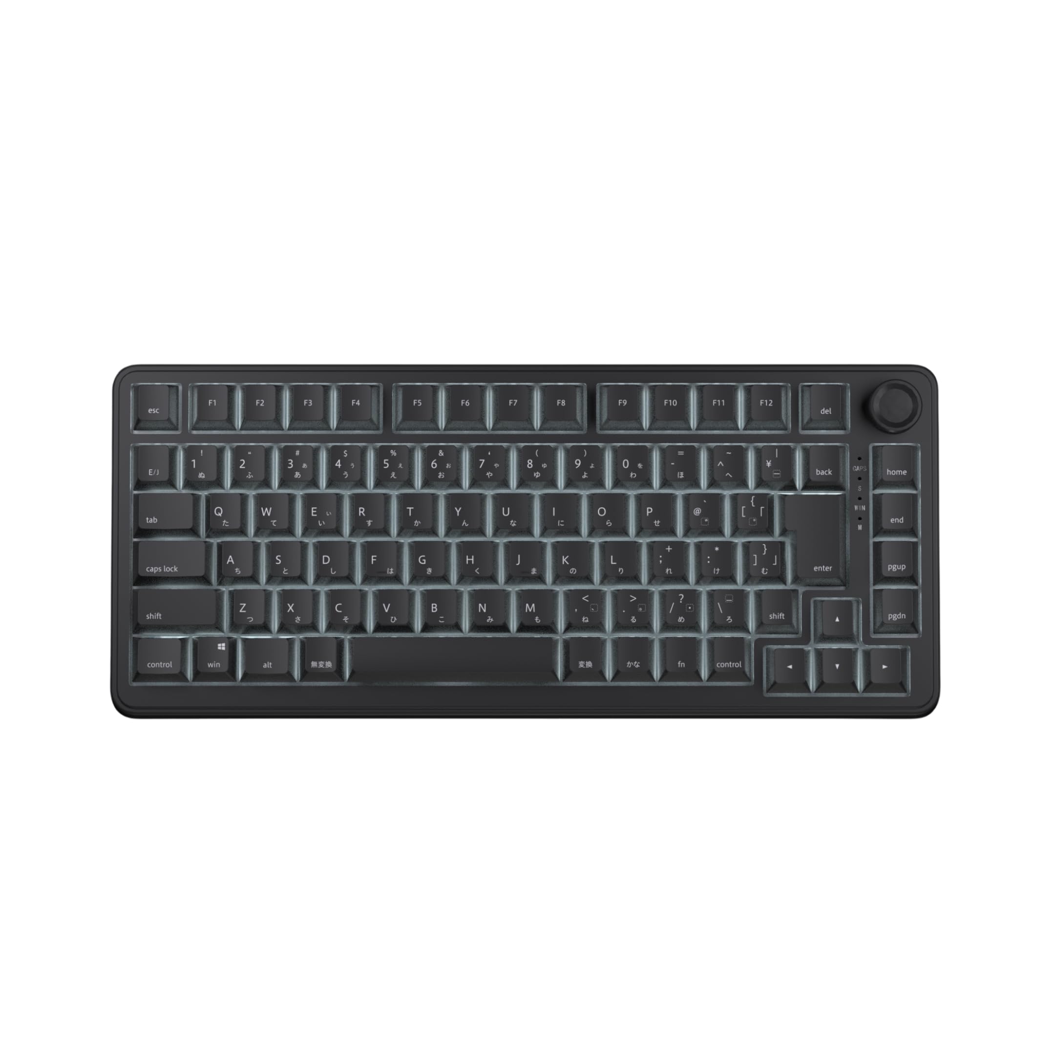 AIM1 Shun Gaming Japanese 8000Hz Polling Rapid Triggers Black Keyboard, Layout, 75% Size, Rate, (0.01mm), MATATAKI, чорний
AIM1 Shun Gaming Japanese 8000Hz Polling Rapid Triggers Black Keyboard, Layout, 75% Size, Rate, (0.01mm), MATATAKI, чорний