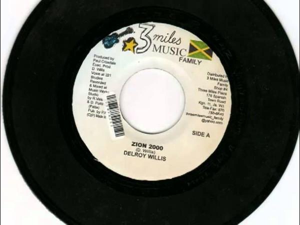 7inch Record DELROY WILLIS - Zion 2000 NONE 3 Miles Music 2004 Jamaica Reggae, Ska & Dub Used
7inch Record DELROY WILLIS - Zion 2000 NONE 3 Miles Music 2004 Jamaica Reggae, Ska & Dub Used