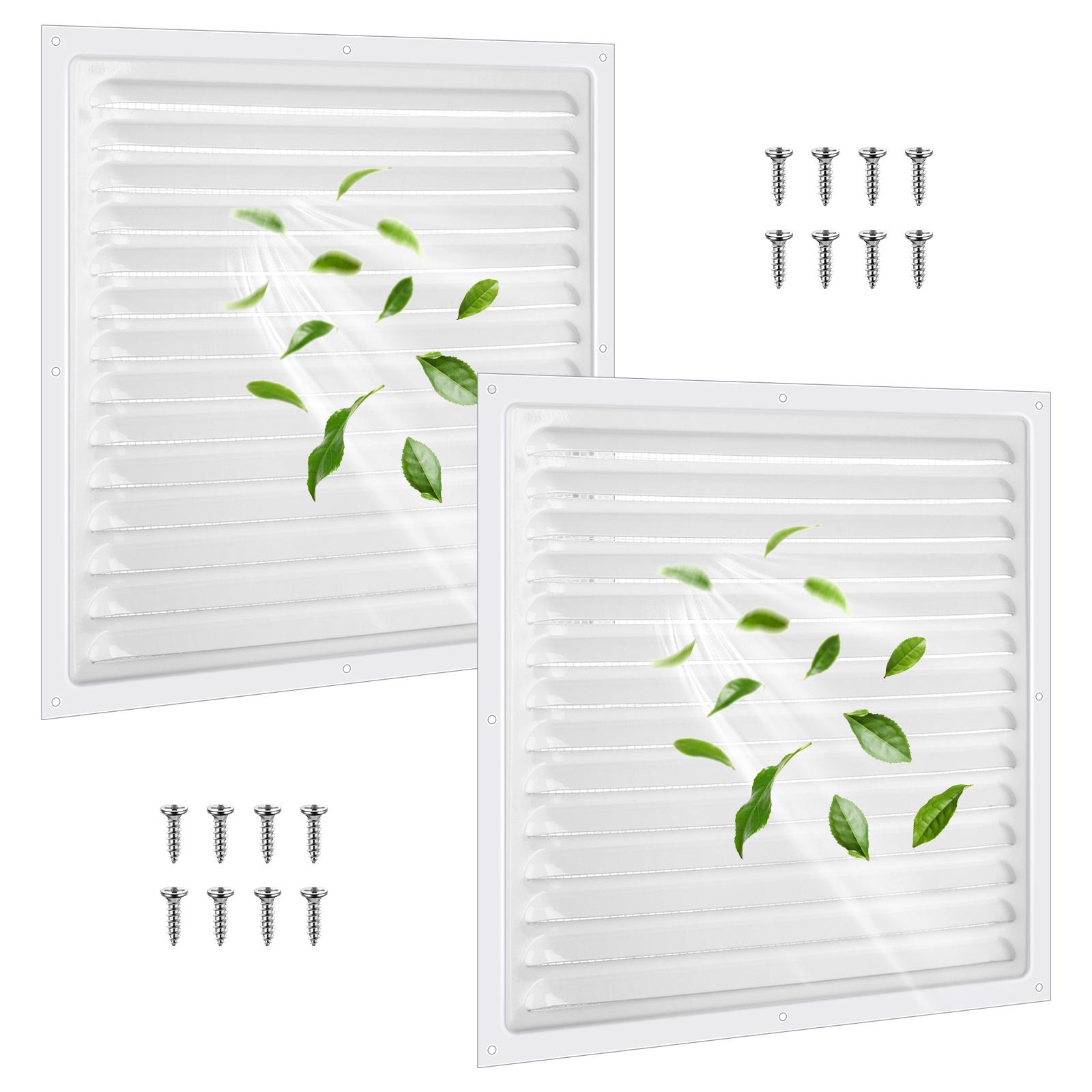 2 Pcs 12X12In Attic Vents Gable Vents Aluminum Wall Vent For Houses Shed,Square Vent Louver Vent Grille 180 Degree Opening Angle бронзовий
2 Pcs 12X12In Attic Vents Gable Vents Aluminum Wall Vent For Houses Shed,Square Vent Louver Vent Grille 180 Degree Opening Angle бронзовий