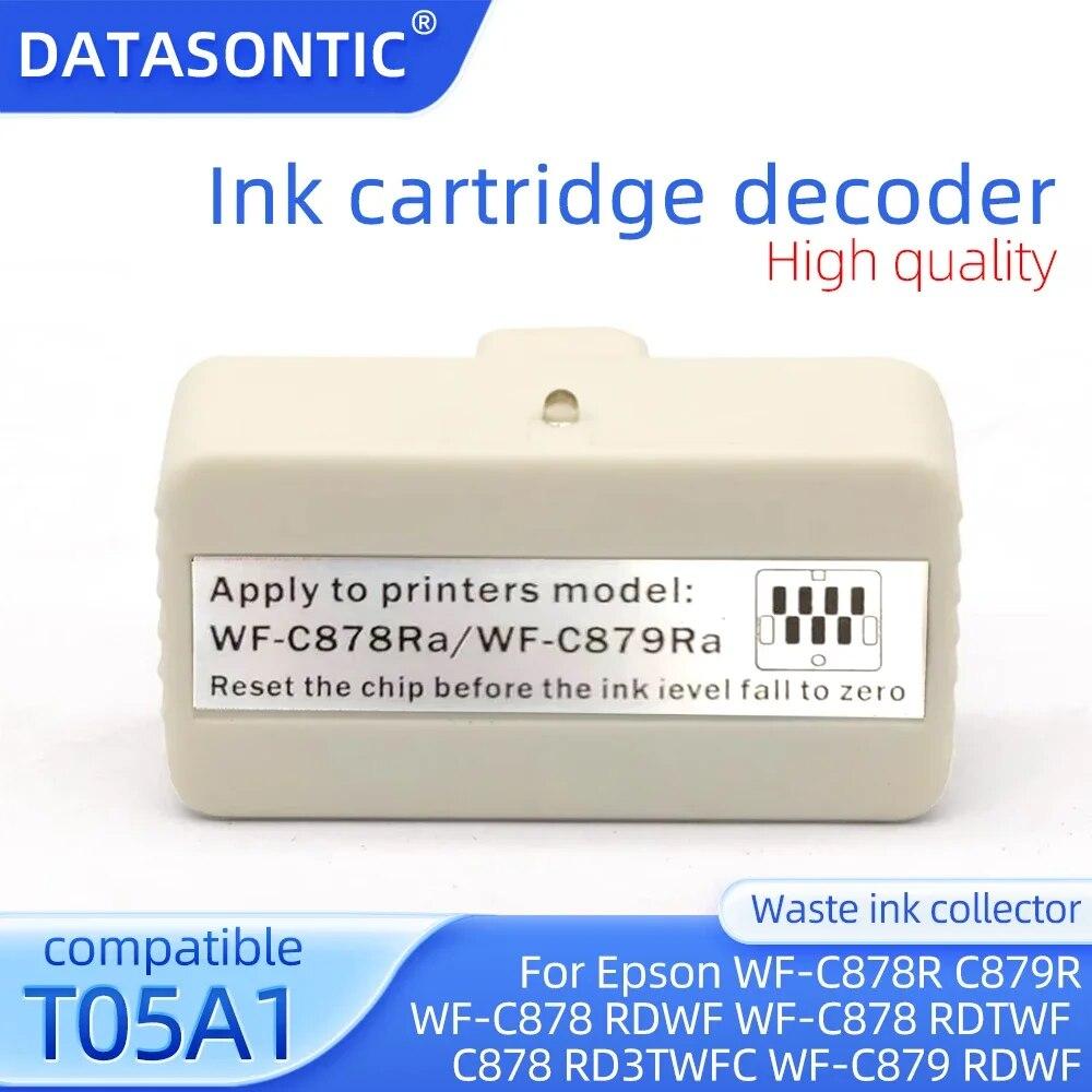 T05A1 T05A2 T05A3 T05A4 чіп-декодер чорнильного картриджа для принтера Epson workforce Pro wf-c878ra c879ra 878r 878rtc c879r c879rtc 1pcs
T05A1 T05A2 T05A3 T05A4 чіп-декодер чорнильного картриджа для принтера Epson workforce Pro wf-c878ra c879ra 878r 878rtc c879r c879rtc 1pcs