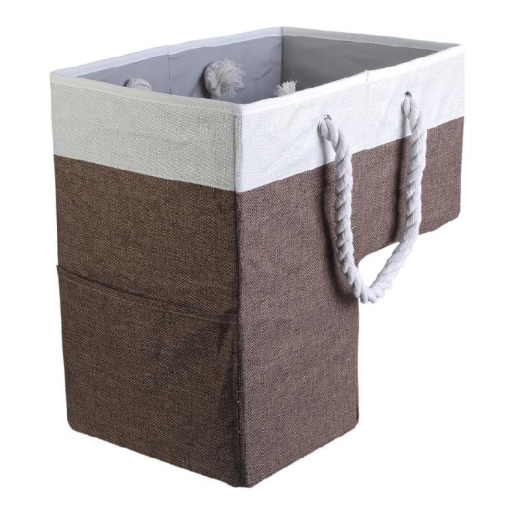 Stair Shape Storage Box Fabric Foldable Stair Basket with Cotton Rope Handle Large Capacity Household Organizers 1 коричневий/бежевий
Stair Shape Storage Box Fabric Foldable Stair Basket with Cotton Rope Handle Large Capacity Household Organizers 1 коричневий/бежевий