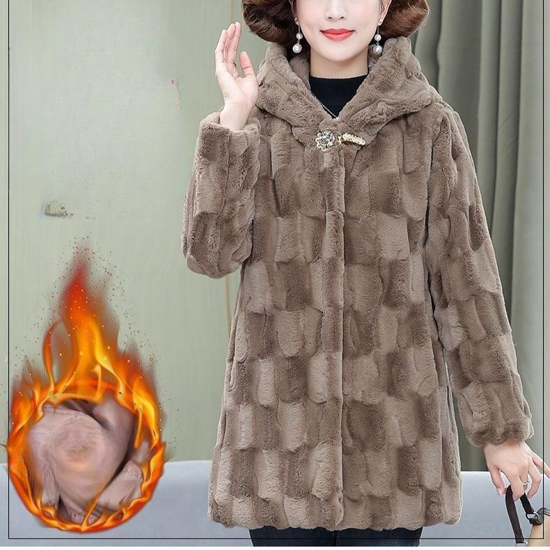 Жіночий однотонний картатий хутряний плащ з капюшоном і довгим рукавом, вільна куртка, осінь-зима, кишені, комбіноване пальто XL хакі
Жіночий однотонний картатий хутряний плащ з капюшоном і довгим рукавом, вільна куртка, осінь-зима, кишені, комбіноване пальто XL хакі