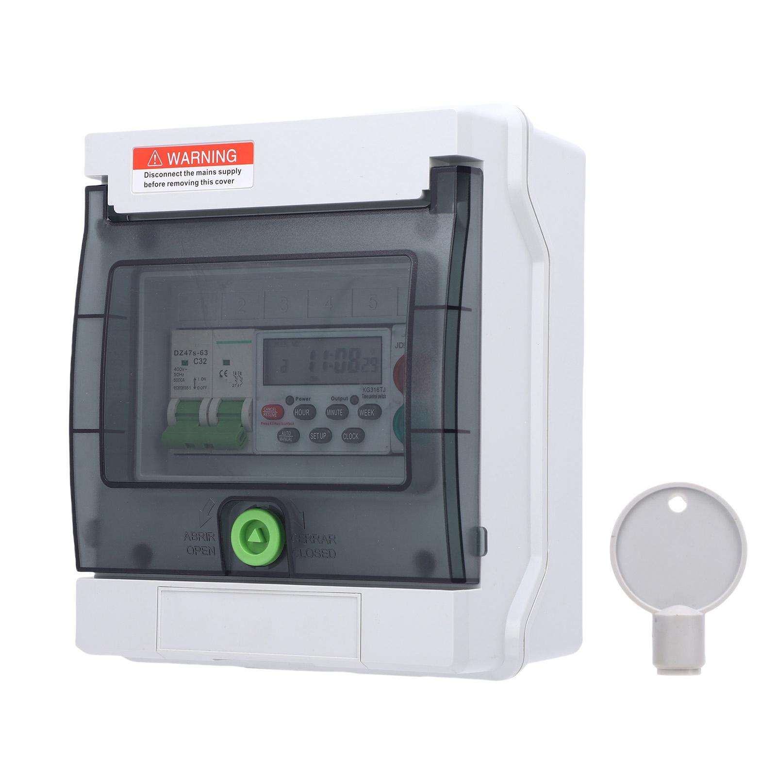 Outdoor Water Proof Distribution Box Programmable Timing Electrical Box for Street Light Water
Outdoor Water Proof Distribution Box Programmable Timing Electrical Box for Street Light Water