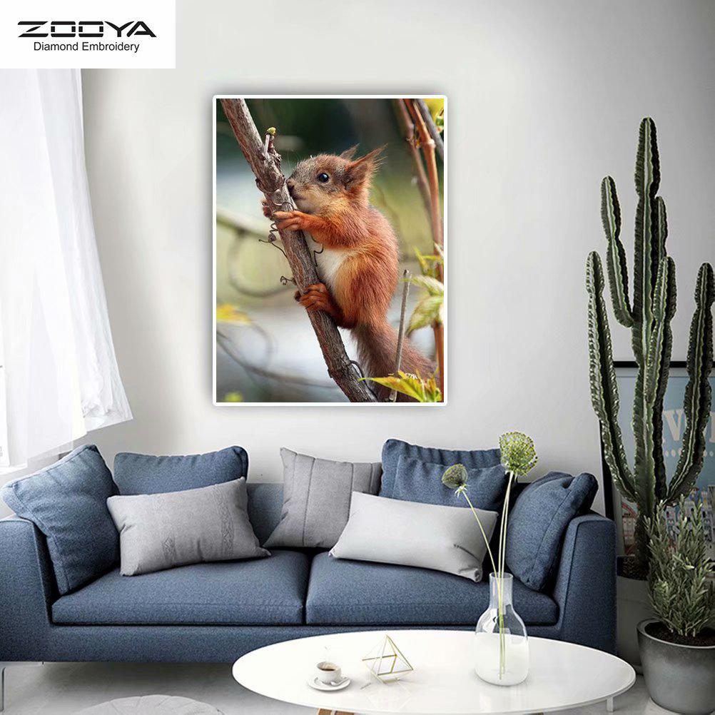 ZOOYA DIY 5D Полный квадрат Алмазная картина Белка Вышивка Крестом Ремесло Стежок Домашний декор
ZOOYA DIY 5D Полный квадрат Алмазная картина Белка Вышивка Крестом Ремесло Стежок Домашний декор