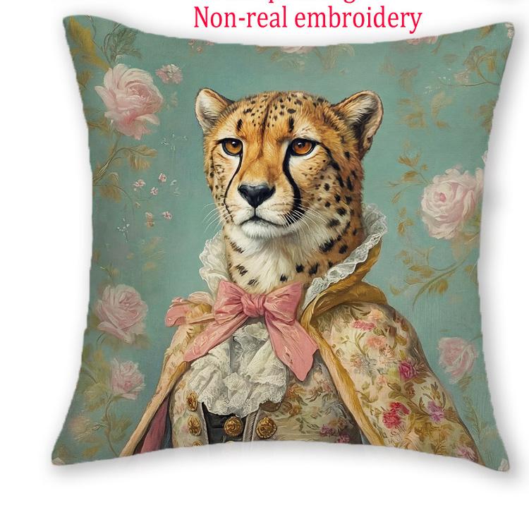 1/4pcs Vintage Royal Animal Portrait Throw Pillow Covers Floral Farmhouse Decorative Cushion Cases Cushion cover 45x45cm-1pcs
1/4pcs Vintage Royal Animal Portrait Throw Pillow Covers Floral Farmhouse Decorative Cushion Cases Cushion cover 45x45cm-1pcs