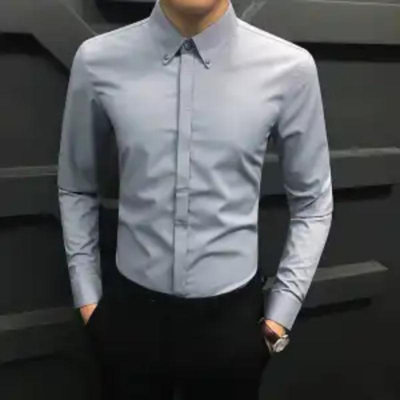 Men s White Slim-Fit Long-Sleeve Shirt Formal Casual Button Top XL серый
Men s White Slim-Fit Long-Sleeve Shirt Formal Casual Button Top XL серый