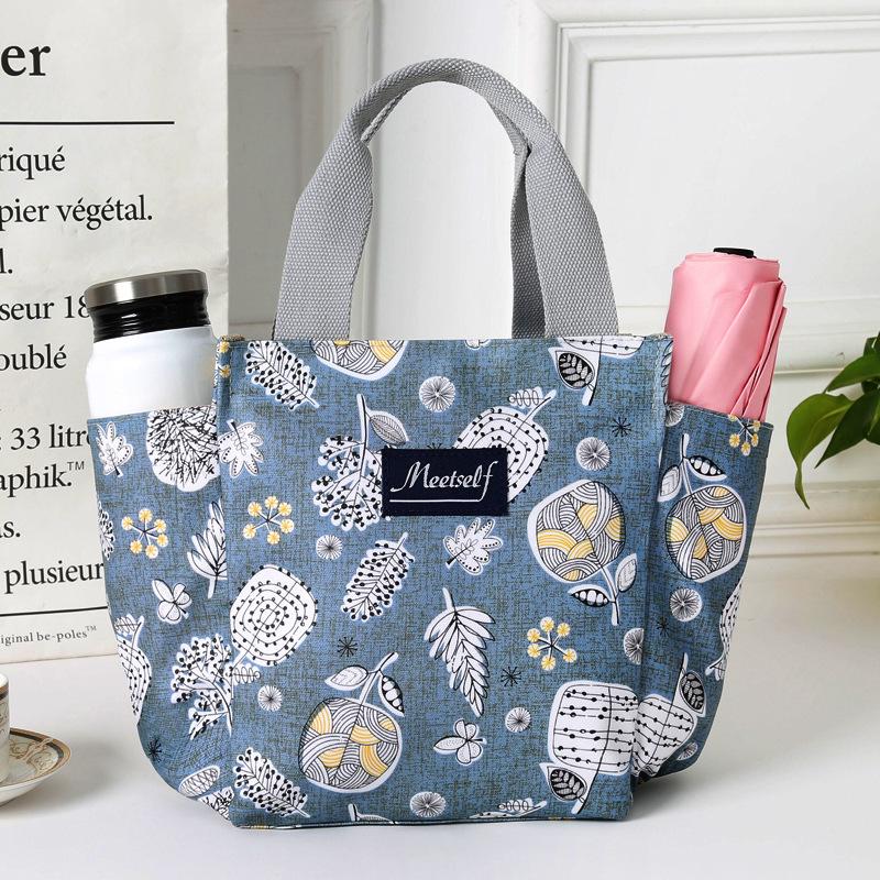 Large Canvas Bento Lunch Tote with Zipper
Large Canvas Bento Lunch Tote with Zipper